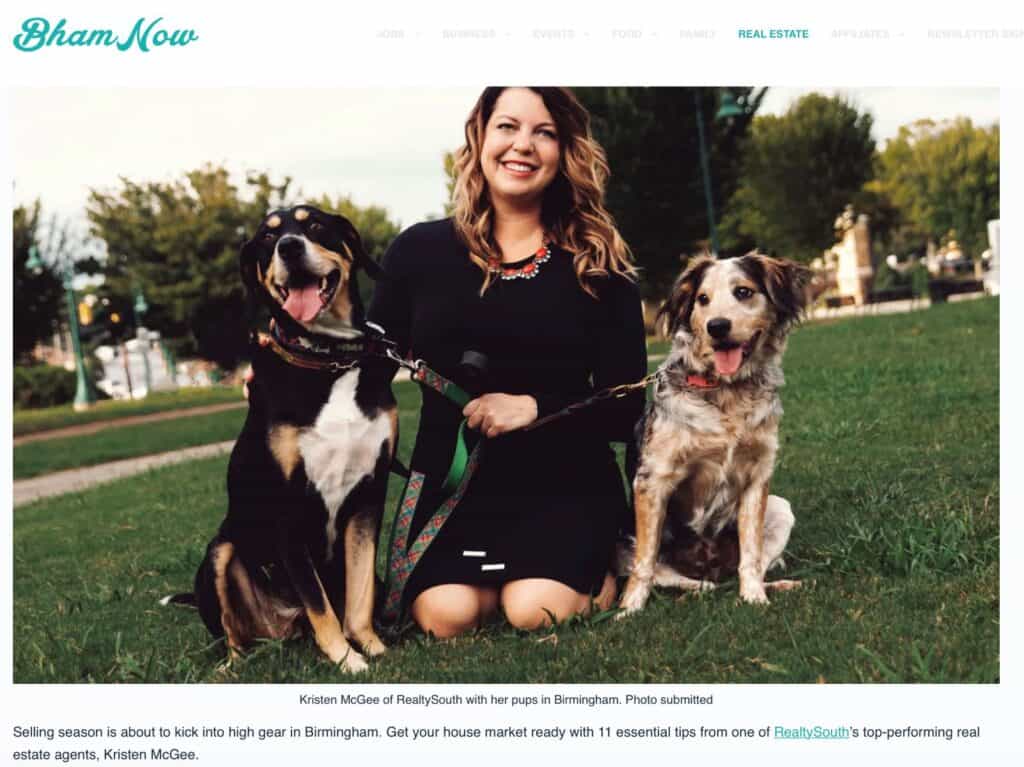 Kristen McGee Interiors event at Bham Now featuring innovative real estate solutions.