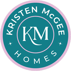 Kristen McGee Homes logo for real estate and interior design.