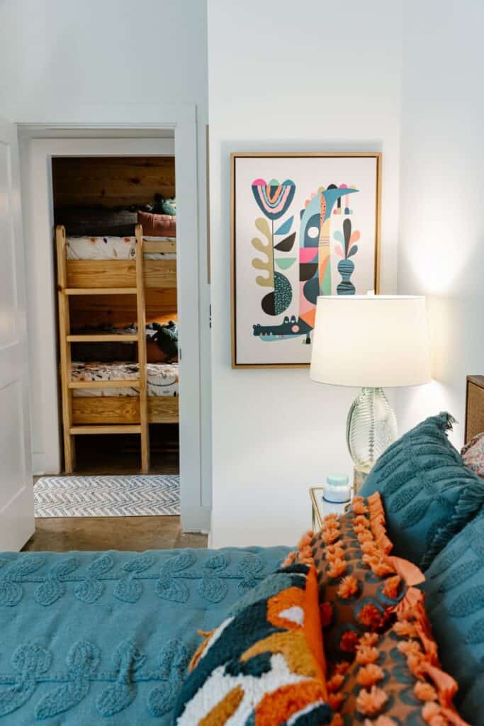 Kristen McGee Interiors interior featuring vibrant accents and thoughtful design.